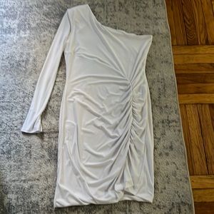 Ruched mini dress